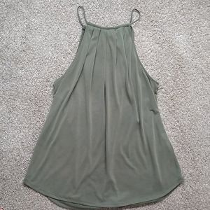 Pleated Front Tank Top